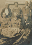 <I>Fox:</I> William Henry Harrison Fox, Sr. (front row, middle)